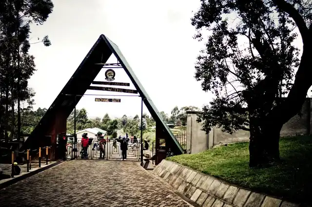 Machame Gate entrance where the Kilimanjaro climbing adventure begins
